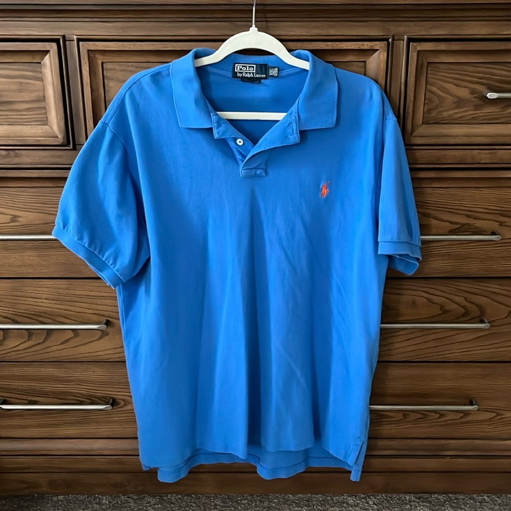 EUC Royal blue Polo by Ralph Lauren polo shirt XXL